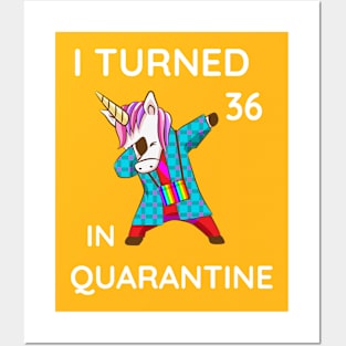 I Turned 36 In Quarantine Posters and Art